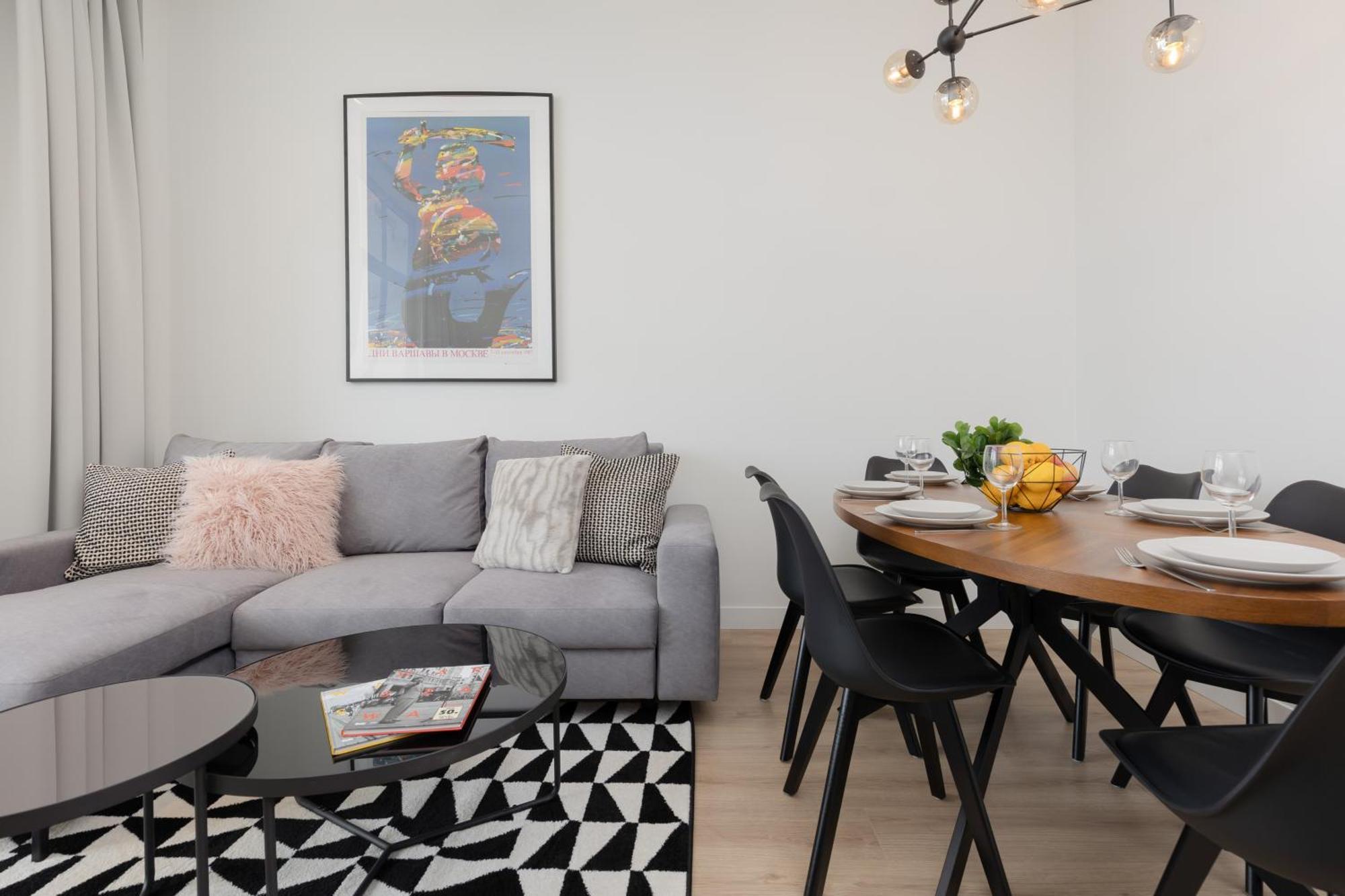 City Panorama Spacious Apartment By Renters Prestige Warsawa Bagian luar foto