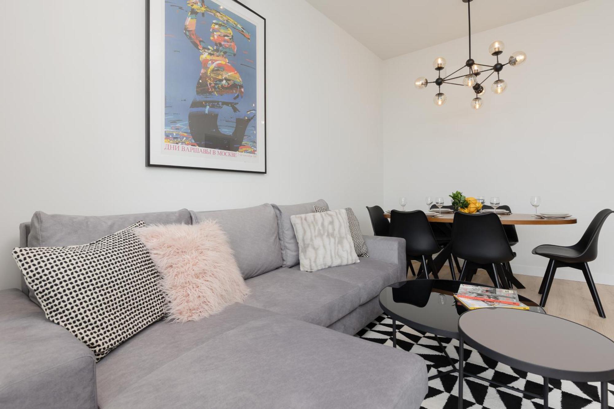 City Panorama Spacious Apartment By Renters Prestige Warsawa Bagian luar foto