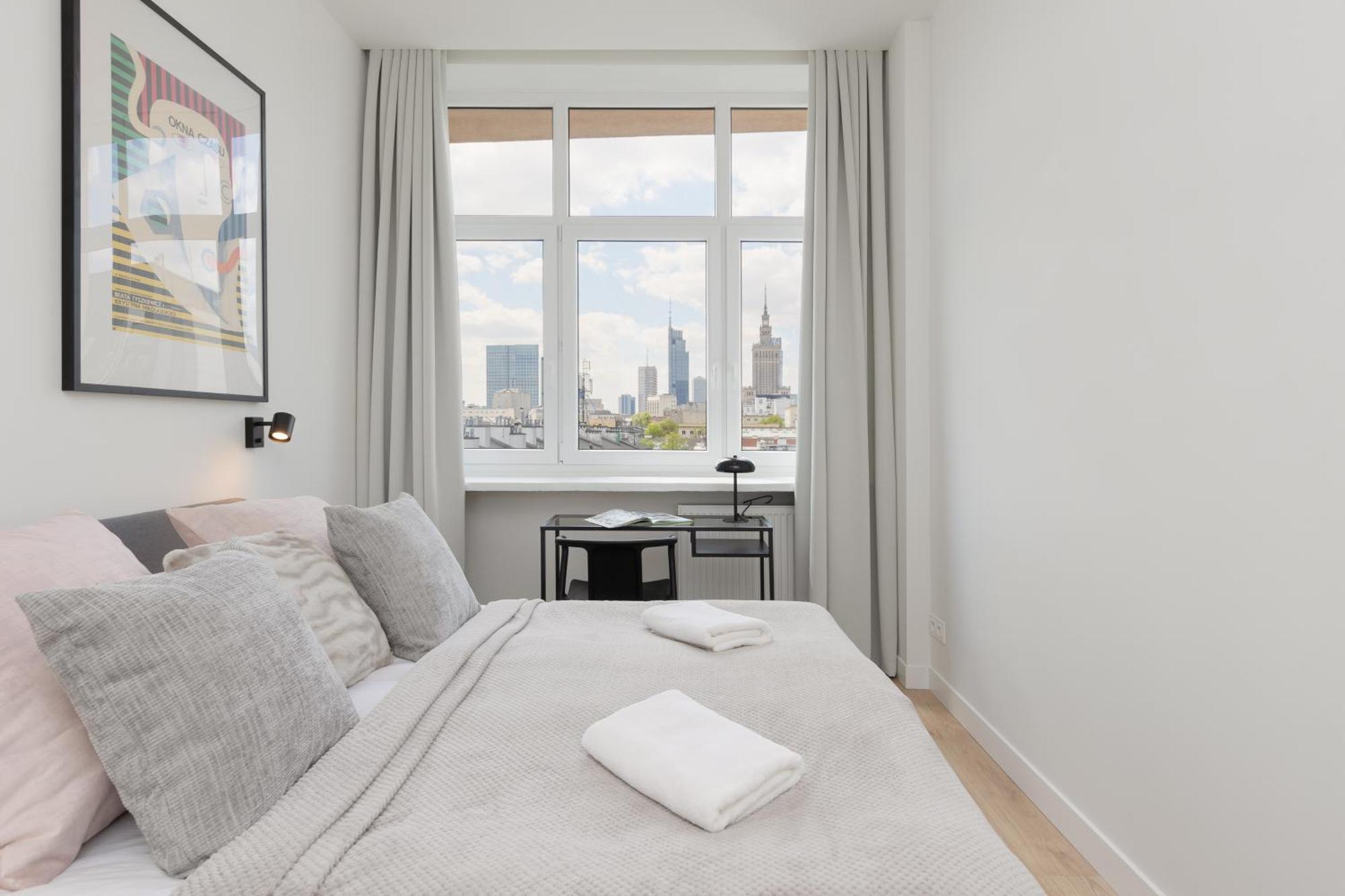 City Panorama Spacious Apartment By Renters Prestige Warsawa Bagian luar foto